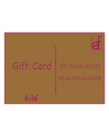 Gift Card Le Daf